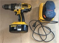 DeWalt Cordless Drill with 2 Batteries and