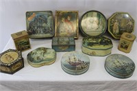 Vintage Collectible English Biscuit Tins 4