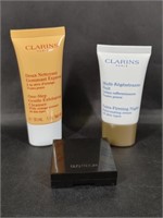 Laura Mercier Highlighter & Clarins Skin Care