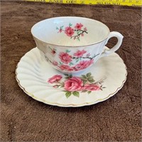 Johnson Bros Bone China Cup/Saucer England