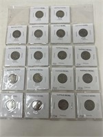 Coins-18 Buffalo Nickels