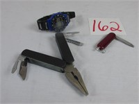 Multi Tool - Pocket Knife - Watch - Combo Set
