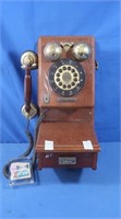 Wooden Thomas Wall Phone Limited Edition