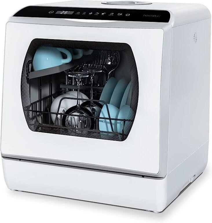 Hermitlux Countertop Dishwasher, 5 Washing