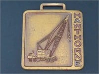 NEED BACK PHOTOS-Hawthorne Crane Watch FOB