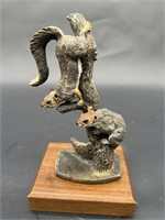 Squirrels - Collector's Edition Audubon Bronze