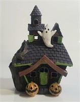 LIGHT UP HAUNTED HOUSE DECORATION 7 X 5"