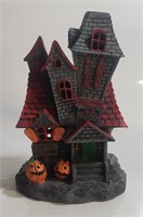 LIGHT UP HAUNTED HOUSE DECORATION 7 X 5"