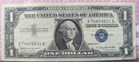 Silver certificate 1957 $1 banknote