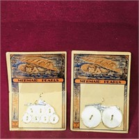 2-Packs Of Mermaid Pearls Buttons (Vintage)