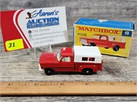 Matchbox Auto-Steer New #6 Ford Pick-Up
