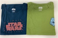 2 New Star Wars Size L(10) T-Shirts