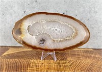 Polished Agate Geode Slice