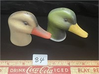 PAIR OF DUCK SALT/PEPPER SHAKERS