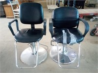Two Hydrolic Barber Chairs, Hydolics Work Great,