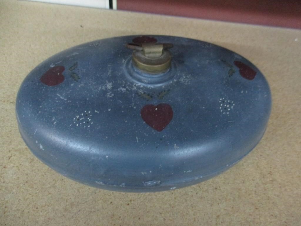 Vintage Antique Metal  Bed Heater Warmer