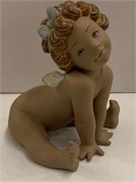 Lladro Porcelain Angel Figure In Original Box