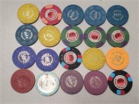 20 Carson City Nevada Casino Chips