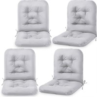 Chunful Tufted Back Chair Cushion  4 Pack