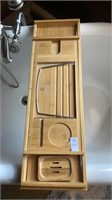 Wood Bathtub Tray