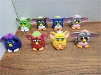 8 Collectable Furby's