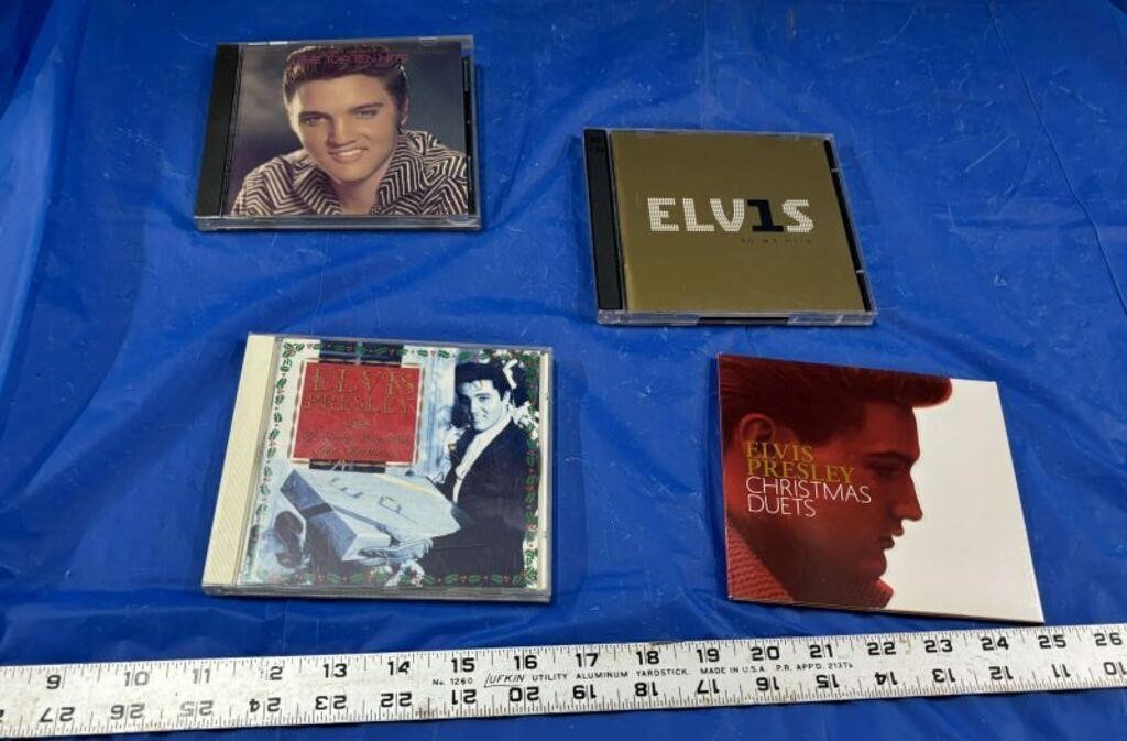 4 Music CDs of the Unforgettabe Elvis Presley