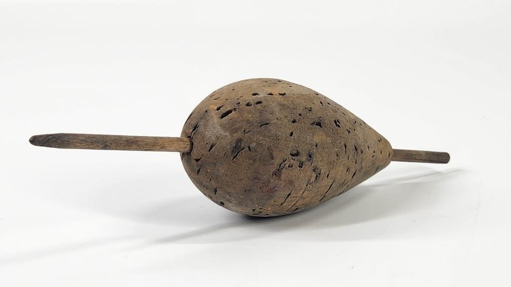 7" ANTIQUE CORK FISHING FLOAT BOBBER