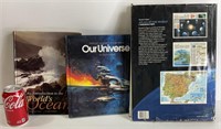 Worlds Oceans , Our Universe And  Atlas Of The