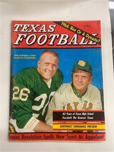 1964 Dave Campbell's Texas Football Magazine