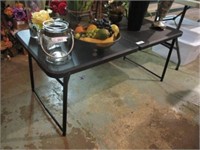 Small folding table - 4' adjustable - Table only