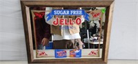 FRAMED SUGER FREE JELLO MIRROR-19X14-NO SHIPPING