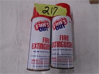 2 campfire extinguishers