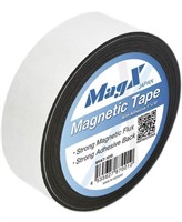 2X MAGX MAGNETIC TAPE WITH ADHESIVE BACKING, 1