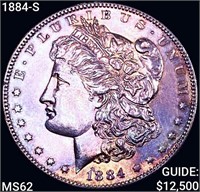 1884-S Morgan Silver Dollar UNCIRCULATED