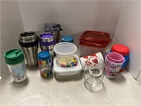 Assorted Plastic Drinkware