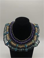 Vintage Beaded Collar Necklace