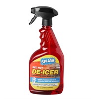 SPLASH Red Hot De-icer for Windshield & Wipers