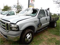 2005 FORD F-350 EXT CAB 4X4 PREV POLICE WRECKED