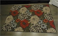 Large Area Floral Rug