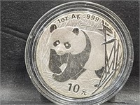 1 oz. Silver Round 2001 Panda
