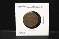 1865 Shield Nickel