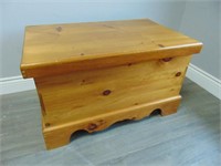 Cedar Lined Pine Chest / Blanket Box,