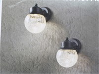 HAMPTON BAY 2-Pack Exterior LED Wall Lantern