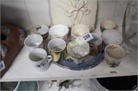 CUPS AND PLATES