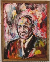 Martin Luther King Portrait Giclee by Anna S. Ray