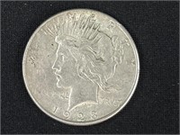 1923 Silver Dollar peace