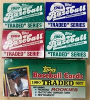 5 BOXES OF TRADED SETS
