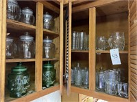 Glasses and Jars in 2 - Cabinets