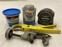 Plumber’s Putty, Measuring Tape & More