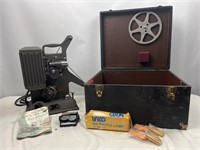 Keystone 8 mm projector in case